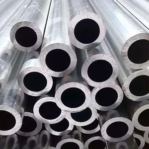 6061 Tubo redondo de liga de alumínio Processamento personalizado/Extrusão de alumínio industrial/Tubo redondo de alumínio oco