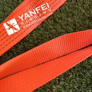 5T màu đỏ <span class=keywords><strong>Polyester</strong></span> Chất liệu vải <span class=keywords><strong>Sling</strong></span> vành đai - Product Image 4