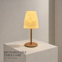 Lampe de table en verre à motif nuage, rechargeable sans fil, lampe de chevet LED, charge USB Type-C 5V, commande tactile pour la décoration de la maison