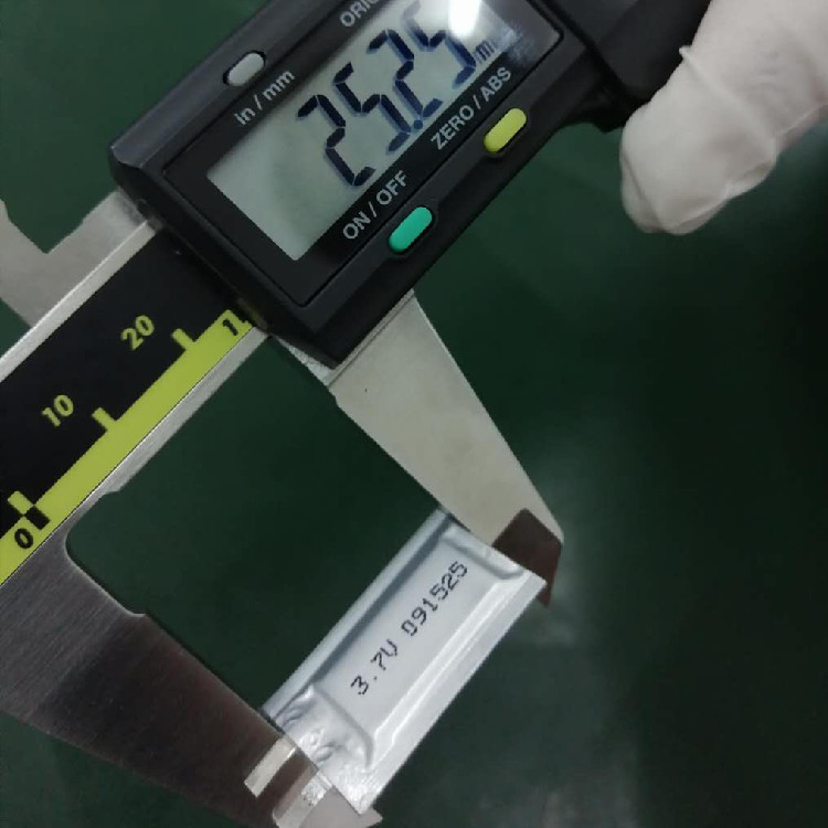Drop Shipping ultra-thin battery cell 091525 ultra slim 3.7V 13mAh 25mAh Lithium ion polymer rechargeable battery for GPS