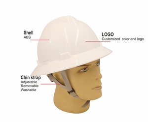 CE وافق EN397 العلامة التجارية خوذة أمان سلامة الصلب قبعة ل تسلق و الكهربائية العمال باستخدام - Product Image 5