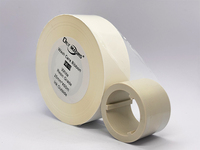 Ruban de transfert thermique TTO en résine blanche de 24 mm compatible pour l'impression de dates sur les étiquettes d'emballage