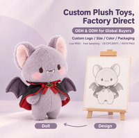 Peluche de Noël personnalisée, adorable animal en peluche, poupée OEM ODM, jouet en peluche personnalisé pour les fêtes, vente en gros, cadeau, décoration de la maison