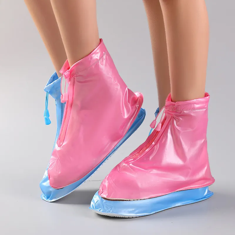 cycling Shoes Rain elastic Waterproof Protectors Reusable shoes of women