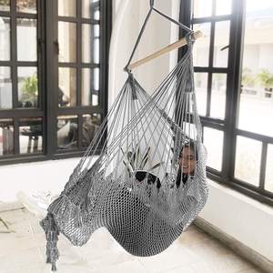 Danlong Chaise hamac moderne en corde de coton tissé à la main Super Large Soft-Spun Weaving Hanging Chair pour mobilier d'extérieur - Product Image 2