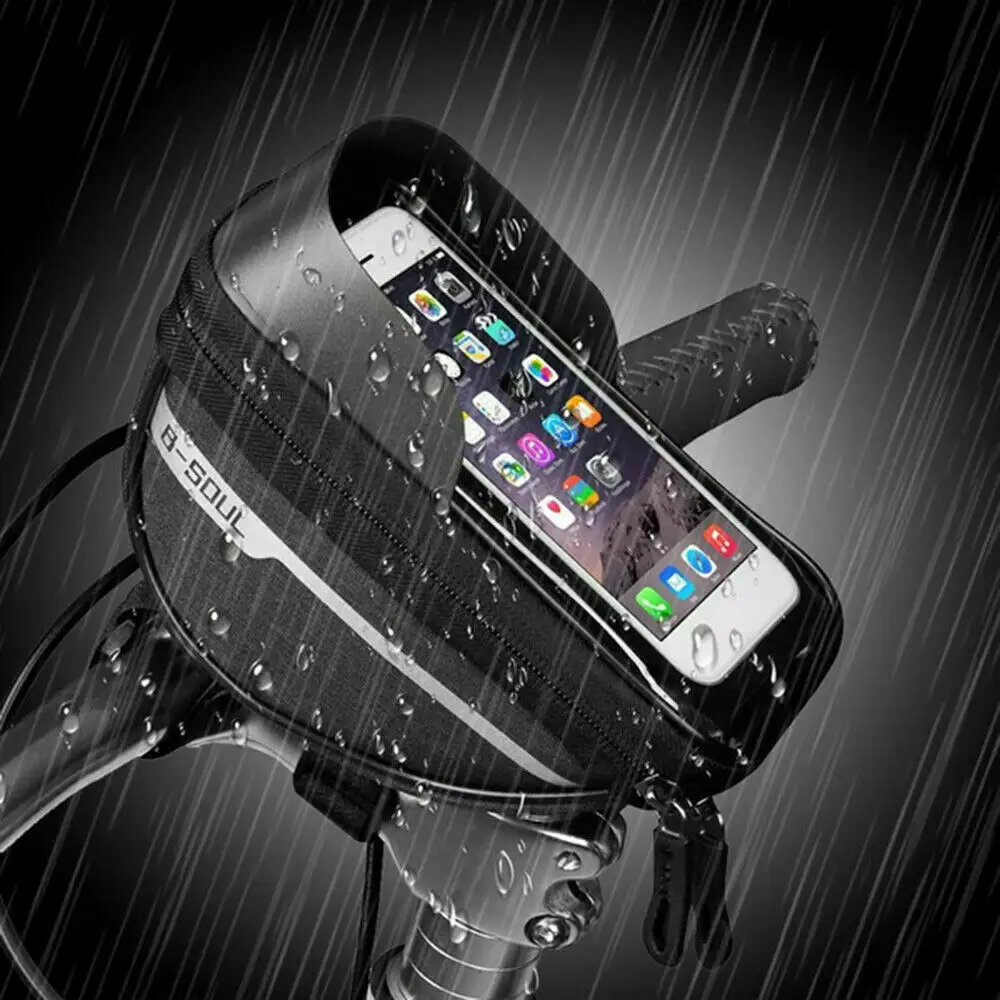 New Design Bike Handlebars Phone Cards Keys Holder Bag Outdoor Cycling Mountain Road Bicycle Small Bags