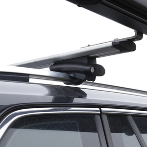 Tente d'auvent de voiture universelle de 2.5M x 3M avec coque noire en aluminium, tente de <span class=keywords><strong>Camping</strong></span> en plein air, tentes d'auvent latérales imperméables - Product Image 2