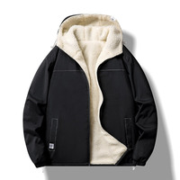 Veste d'hiver personnalisée pour homme, veste en duvet à capuche, veste décontractée tendance pour l'extérieur, veste en duvet coupe-vent tendance