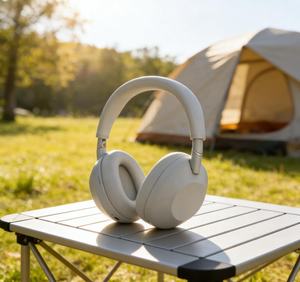 Casque sans fil supra-auriculaire à réduction de bruit active, Bluetooth 5.3, longue autonomie, charge rapide, stéréo HiFi, écouteurs - Product Image 2