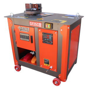 Máquina semiautomática para doblar estribos de <span class=keywords><strong>acero</strong></span>/ferrocemento, dobladora de aros circulares en espiral para construcción, máquina dobladora de hierro - Product Image 1
