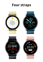 Reloj Inteligente con Pantalla Táctil Completa, Resistente al Agua, Reloj Inteligente para Hombre con Monitorización de la Salud y del Sueño, Relojes de Pulsera Multideportivos Kw12
