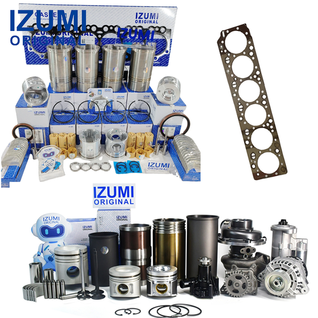 IZUMI ORIGINAL D16 Camshaft Crankshaft Water Pump Piston Turbo Overhaul Fh700 D16 Engine Rebuild Kit Marine Parts for VOLVO