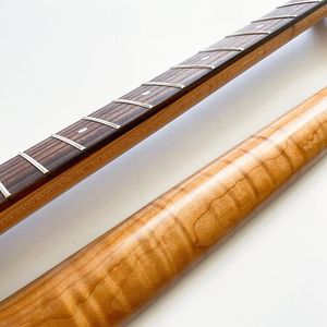 <span class=keywords><strong>Manche</strong></span> de guitare électrique TL 22 frettes en érable flammé torréfié avec touche en <span class=keywords><strong>palissandre</strong></span> pour composant de guitare - Product Image 4