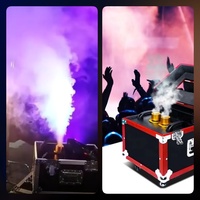 Machine à fumée à double tête/simple tête en métal SP Stage 660W avec télécommande pour les soirées DJ et les mariages