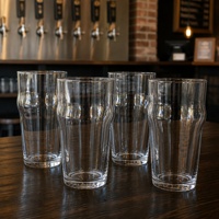 Verre à bière classique 150oz-16oz pour bières lager et ales, vaisselle commerciale pour brasseries, restaurants et services événementiels, vente en gros usine