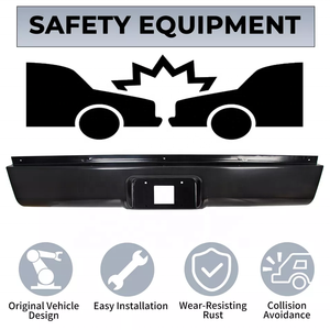 Bumper posteriore Roll Pan <span class=keywords><strong>w</strong></span>/LED licenza 1999 2006 Chevy Silverado GMC Sierra 1500 - Product Image 5