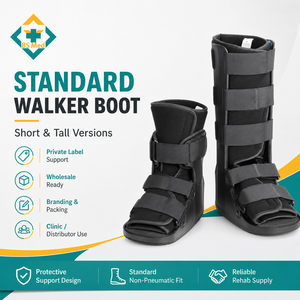 Andador estándar con suela basculante para pie fracturado, recuperación de tendón de Aquiles y soporte para caminar en rehabilitación - Product Image 1