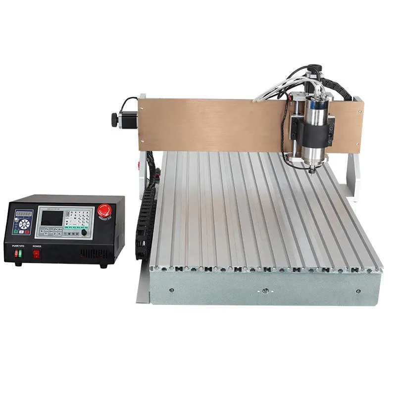 Tốc Độ Nhanh CNC 6090 Trung Quốc 3 Trục Cnc Router Cắt Phay Máy Khắc Cho Gỗ Nhôm Nhựa