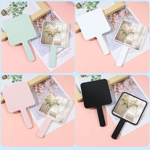 Gương trang điểm cầm tay mini hình vuông bằng nhựa ABS, có tay cầm, in logo tùy chỉnh, bán chạy của Zonyin, thích hợp làm quà tặng - Product Image 3