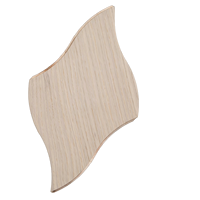 Parquet en chêne neutre classique, forme de feuille, bois d'ingénierie T&G pour hôtel