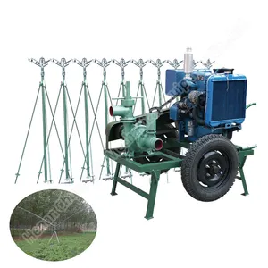 Pivot central de pompe à eau d'équipement d'irrigation par aspersion 18.5CP