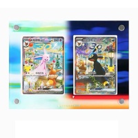 Cartes Rares de Collection pour Adultes, Authentiques Chinoises Scellées, pour le 30e Anniversaire de TCG, avec UPC en Papier Umbreon Espeon, Vente en Gros