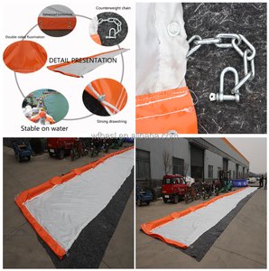 Rideau imperméable flottant de vase de PVC de géotextile de bonne stabilité pour la <span class=keywords><strong>pollution</strong></span> de l'eau - Product Image 6