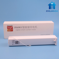 Abrecortinas Automático Electrónico Moderno para Oficina en Casa, Control por Voz, Control Remoto RS485/RF433/WiFi/Zigbee, Mini Eléctrico