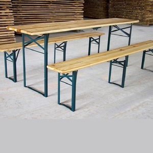 طاولة بيرة قابلة للطي مع مقعد طويل - Product Image 2