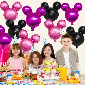 9 Globos de Aluminio con Diseño de Ratón Rosa para Fiesta, Decoración para Baby Shower, Fiesta Infantil, Cumpleaños - Product Image 4