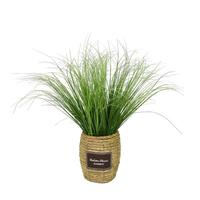 Plantes artificielles en gros, grandes et mini, fleurs séchées, roseaux simulés pour cheminée murale chinoise