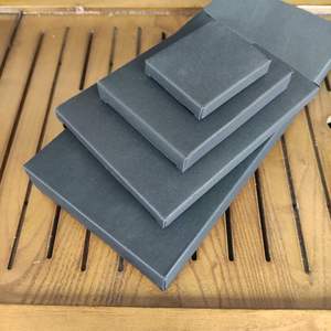Custom Black Cardboard Packaging <b>Box</b> with Hot Stamping Silver Gold, Jewelry Gift <b>Box</b>, Eyebrow Pencil Paper <b>Box</b> - Product Image 4