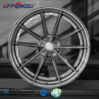 Nouvelles jantes en alliage d'aluminium forgé CF Performance 18 19 20 21 22 pouces 5x112 pour M4/M3, design concave poli de course, universelles
