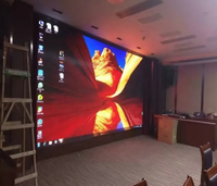 HD P3.91 P4.81 led latar belakang panggung dalam ruangan layar studio tv sewa video led dalam ruangan panel dinding layar led