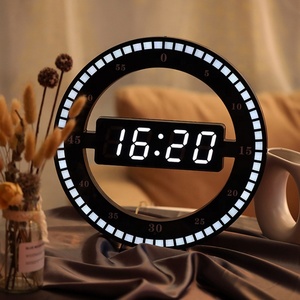 Led Klok Hoge Kwaliteit Digitale Wandklok Met Sprong Tweede Voor Huisdecoratie Reloj Grote Maat Klok Nieuwkomers - Product Image 3