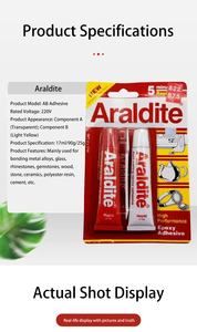 Adhésif époxy à prise rapide MKX106 Araldite, pâte structurelle bicomposante pour appareils électroménagers - Product Image 3
