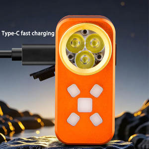 Новый перезаряжаемый светодиодный фонарь TAIKOO для работы на улице, USB, с магнитным креплением, из алюминиевого сплава, мини-фонарик с креплением-клипсой - Product Image 6