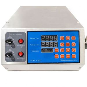 Machine de remplissage semi-automatique à 2 buses pour boissons alcoolisées, jus, eau minérale, laque pour cheveux, sauces, savon, crème, shampoing - Product Image 2