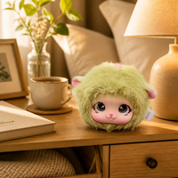 Jouet en peluche intelligent IA 4G eSIM interactif vocal, adorable poupée moelleuse, robot compagnon multilingue alimenté par DeepSeek pour enfants et adultes