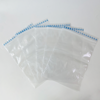 Sacs Ziplock en plastique transparent sur mesure, étanches à l'humidité, refermables, pour emballage alimentaire, vente en gros