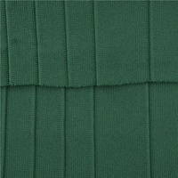 Tissu tricoté fin extensible doux en maille à aiguilles tombantes personnalisé en usine