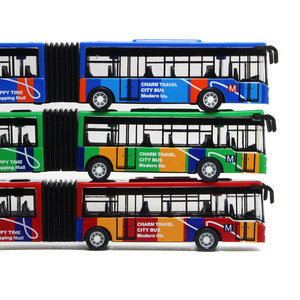 Nouvel Arrivage – Mini Bus Urbain Extensible en Alliage à Double Section, Jouet à Tirer en Arrière, Véhicule Compact pour Enfants, Idéal pour le Divertissement - Product Image 3