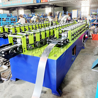 RANDRO Heavy Duty Fast Speed 2 en 1 Doble cabezal C U Channel Purlin Making Machine Steel Stud and Track Roll Forming Machine