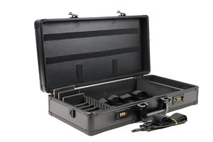 Boîte de rangement pour outils de coupe de cheveux professionnels, coffre en aluminium pour ciseaux de barbier, <span class=keywords><strong>coiffeur</strong></span> <span class=keywords><strong>coiffeur</strong></span>, organiseur de transport pour voyage - Product Image 4