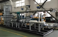 Regulator Tekanan CNG Skid (PRMS) untuk Sistem Pengaturan dan Pengukuran Tekanan Industri Kimia Laju Alir 1000SCM/Jam ISO9001