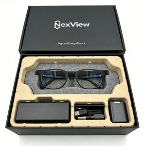 Caja <span class=keywords><strong>de</strong></span> Cartón Corrugado Resistente <span class=keywords><strong>para</strong></span> Gafas con Inserto, Almacena Gafas Inteligentes y Cargador <span class=keywords><strong>para</strong></span> Transporte - Product Image 5
