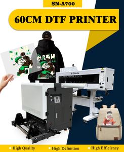 เครื่องพิมพ์ DTF ขนาด 60 ซม. รุ่น A1 พร้อมหัวพิมพ์คู่ I1600 Xp600 I3200 สำหรับพิมพ์ลายลงเสื้อยืดด้วยความร้อน ชุดเครื่องพิมพ์ DTF ขนาด 24 นิ้ว พร้อมเครื่องเขย่าผง DTF แบบตั้ง - Product Image 5