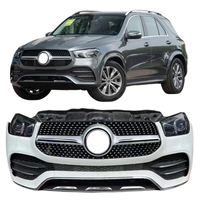 Penjualan Langsung Pabrik untuk Bumper Depan Mercedes-Benz Gle 167 Asli Bekas dari Plastik ABS untuk Peningkatan Mobil.