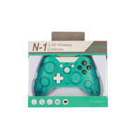 Honcam Pink Transparente One Wireless Video Game Joystick Controller para Xbox 1 One