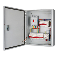 Tableau de distribution électrique basse tension 220VAC 380VAC SAIPWELL, panneau de commande électrique principal DC à fibre optique, en métal IP66
